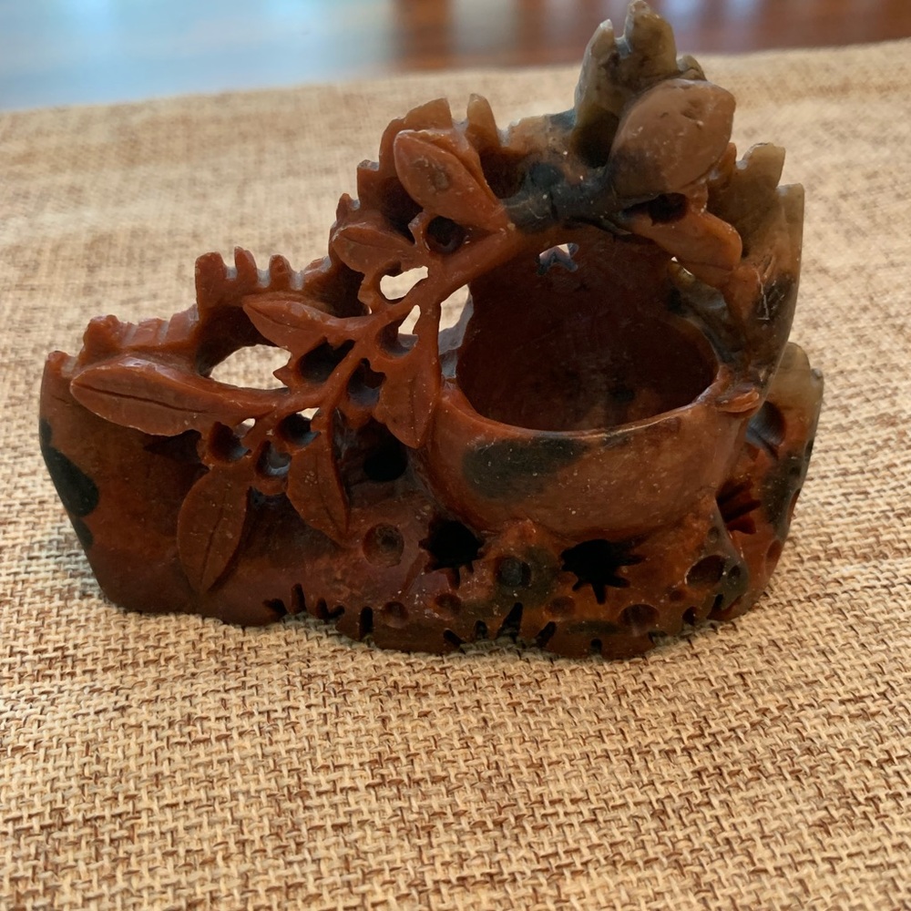 Asian Carved Soap Stone